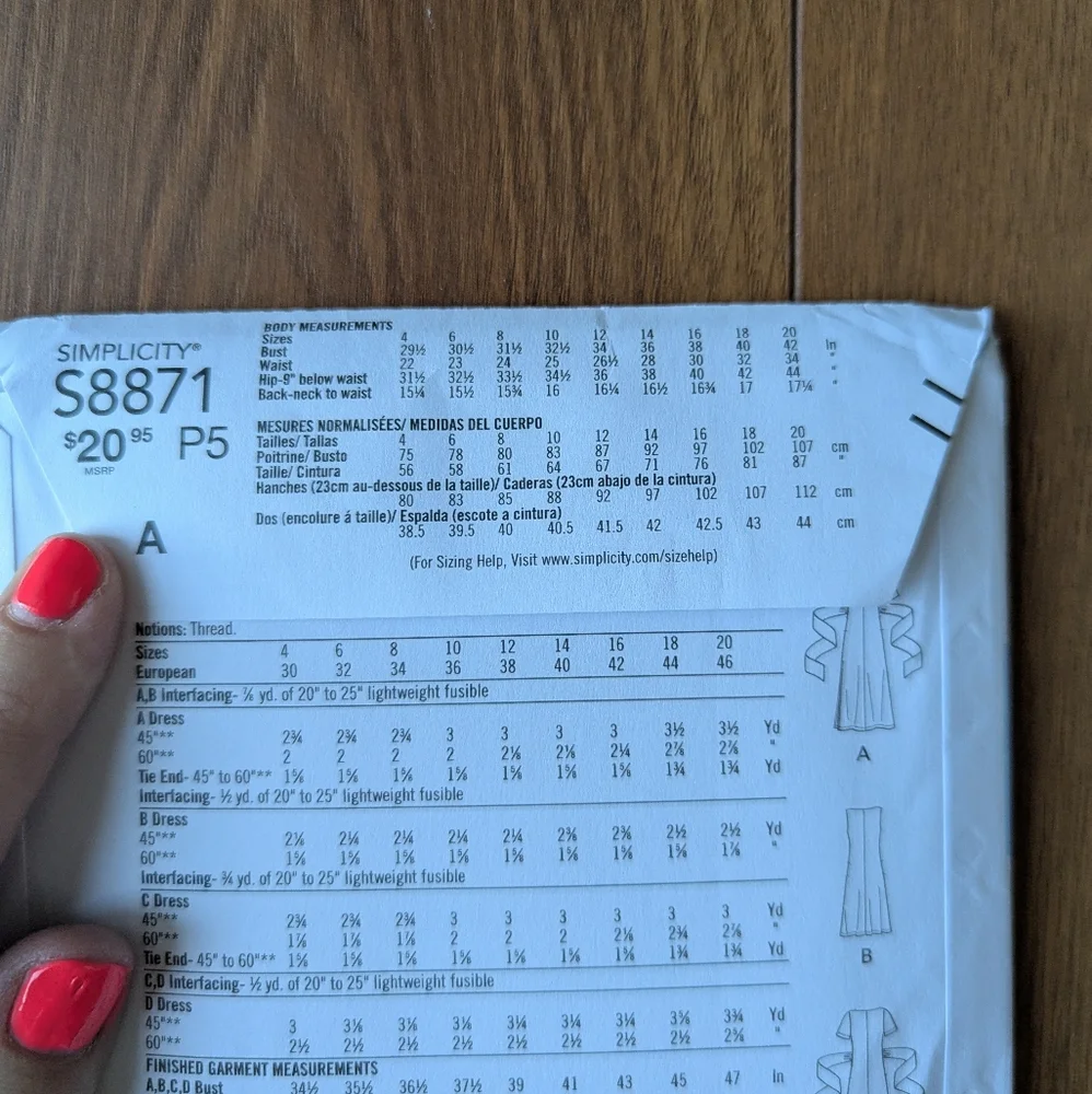 Simplicity S8871 UNCUT New Pattern Sizes 12-20 BOGO DEAL